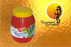 ПРИРОДНЫЙ ЯГОДНЫЙ КОНЦЕНТРАТ ЧЕРЕМУХИ С МЕДОМ